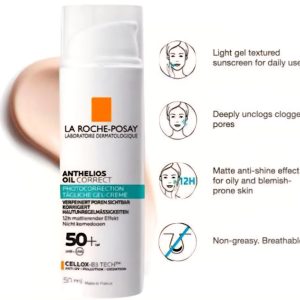 کرم ضد آفتاب بدون رنگ لاروش پوزای SPF 50
